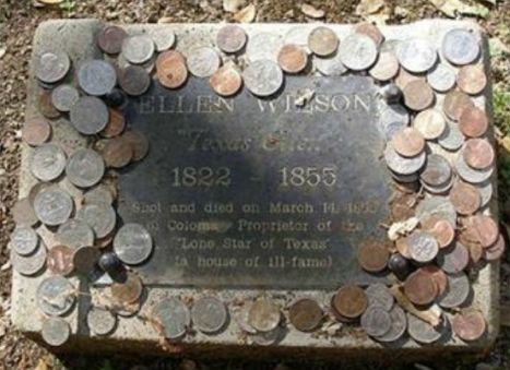 Why do people put pennies at gravestones